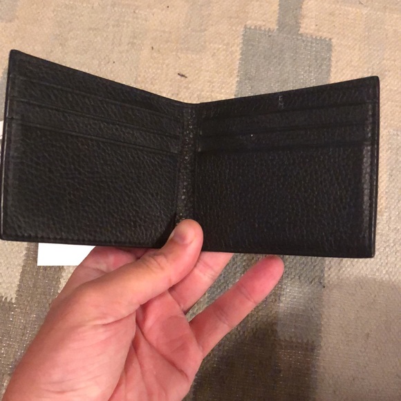 🆕 Coach Slim Billfold Wallet With Varsity Stripe - Picture 5 of 7